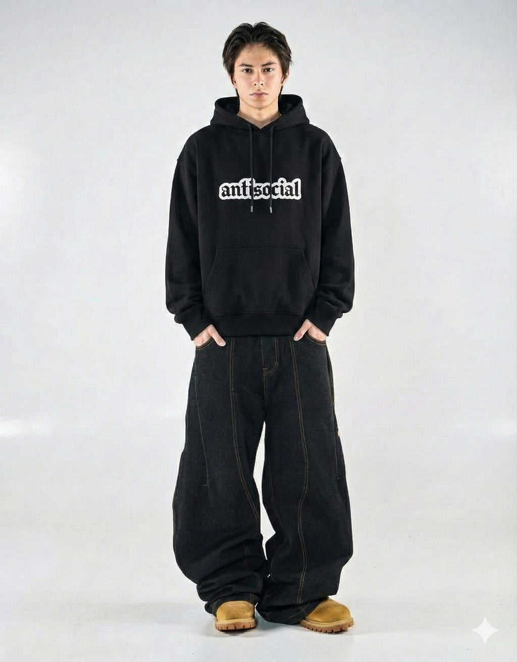 Antisocial Oversized Hoodie