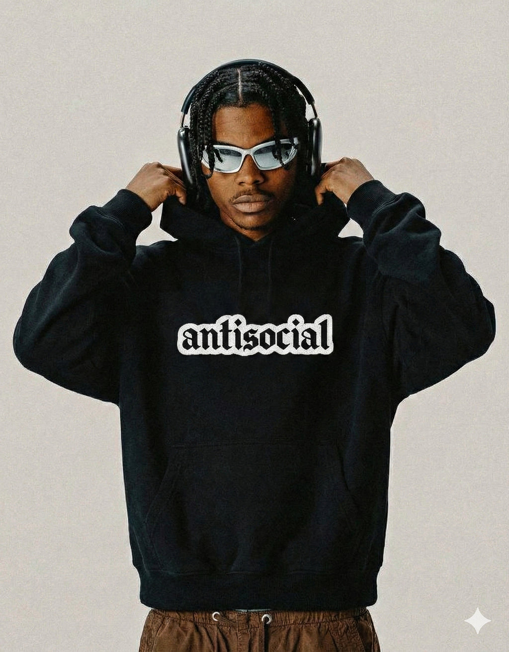 Antisocial Oversized Hoodie