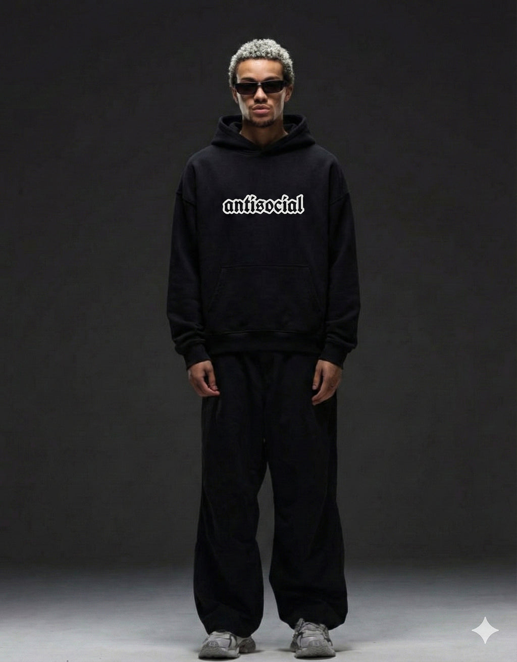 Antisocial Oversized Hoodie