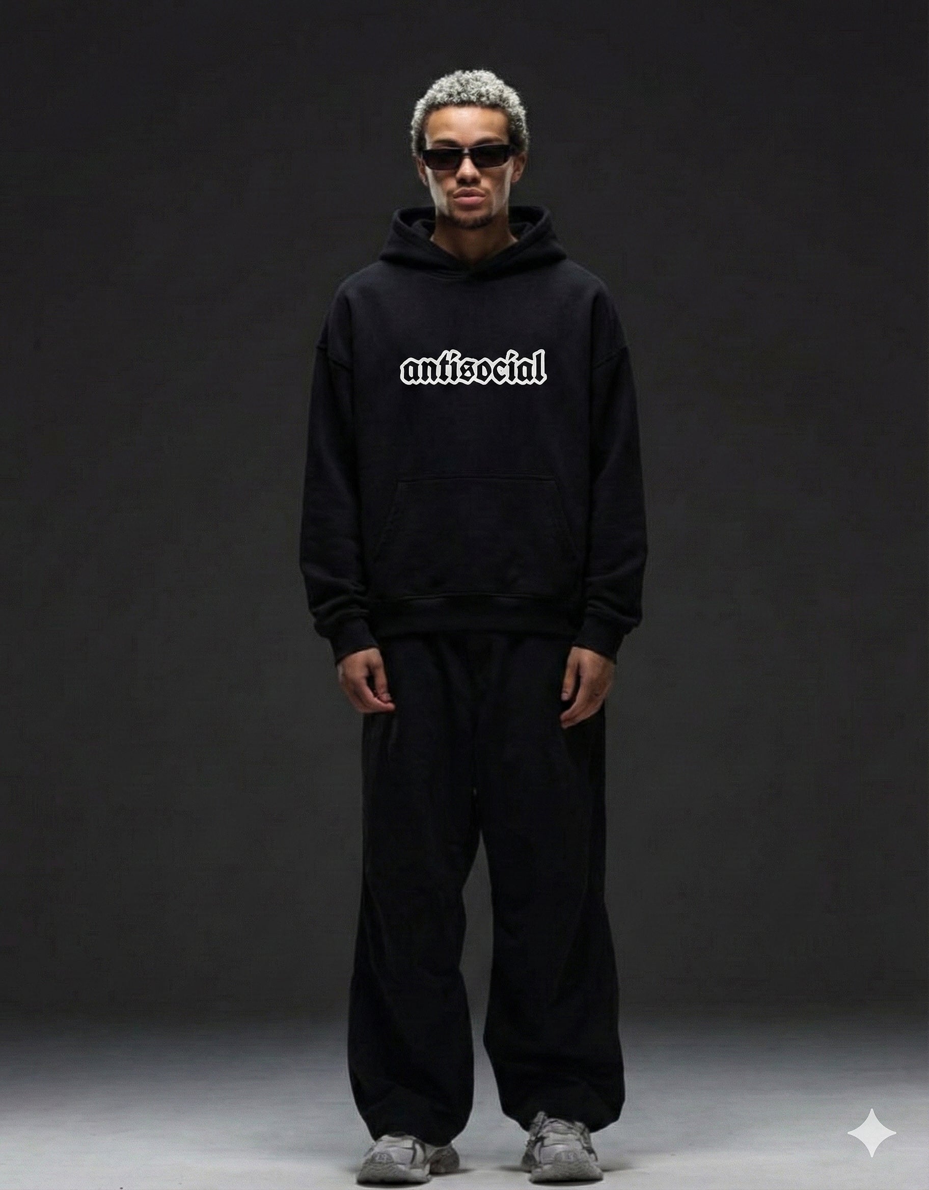 Antisocial Oversized Hoodie